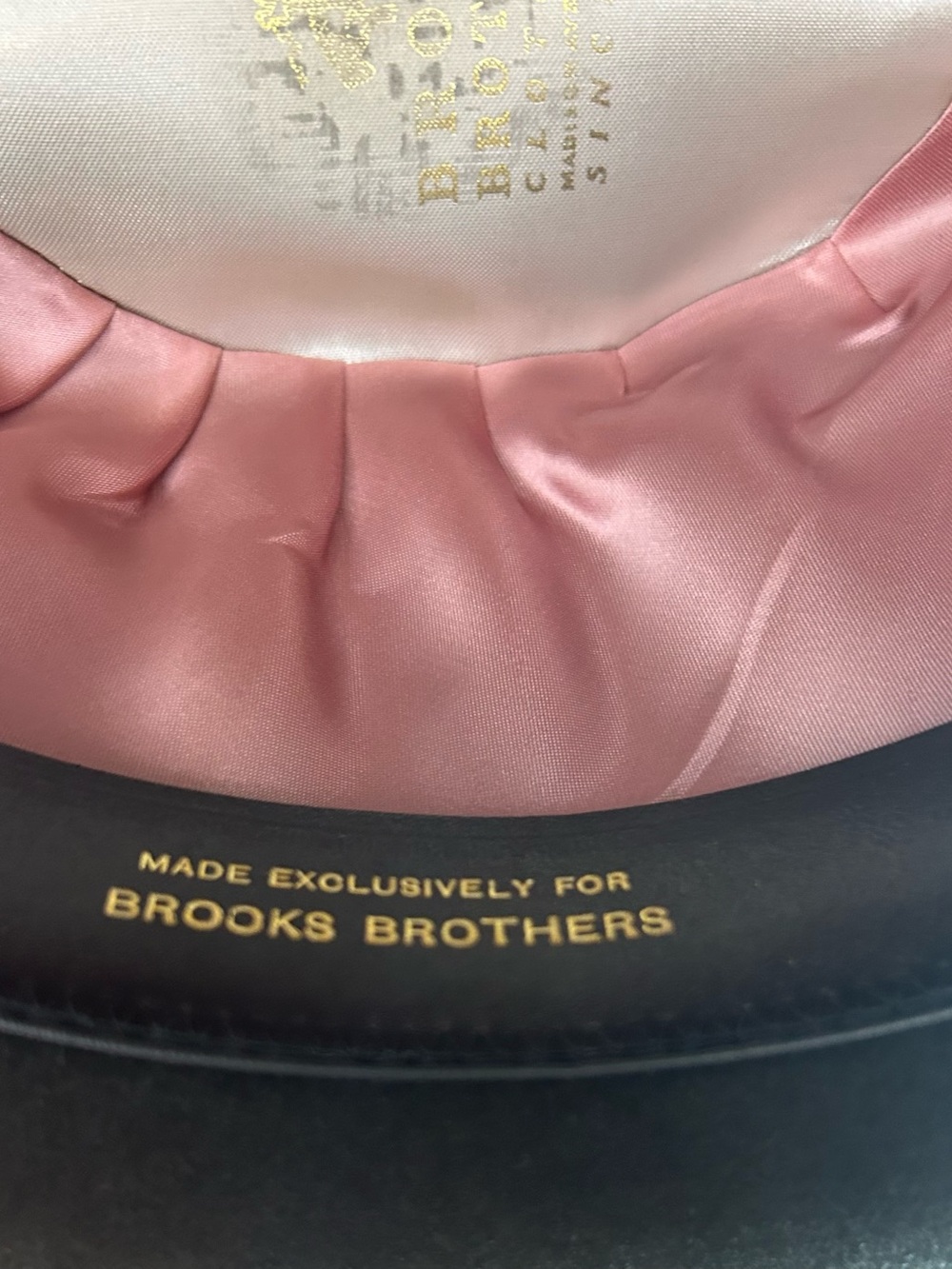 Brooks Brothers Pure Fur Felt Fedora with Grosgrain Band - Size 7 1/4,” 59 - Picture 8 of 11